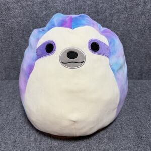 Squishmallow Flip A Mallow Sharie Sloth & Hans Hedgehog Reversible 12” Plush